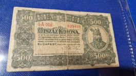 Banknote Ungary 1939
