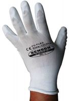 3 x  Arbeitshandschuhe Nylon-Feinstrick  PU beschichtet