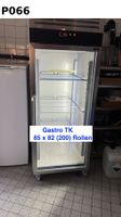 CNS Gastro Tiefkühler TK mit Glastüre + Licht auf Rollen