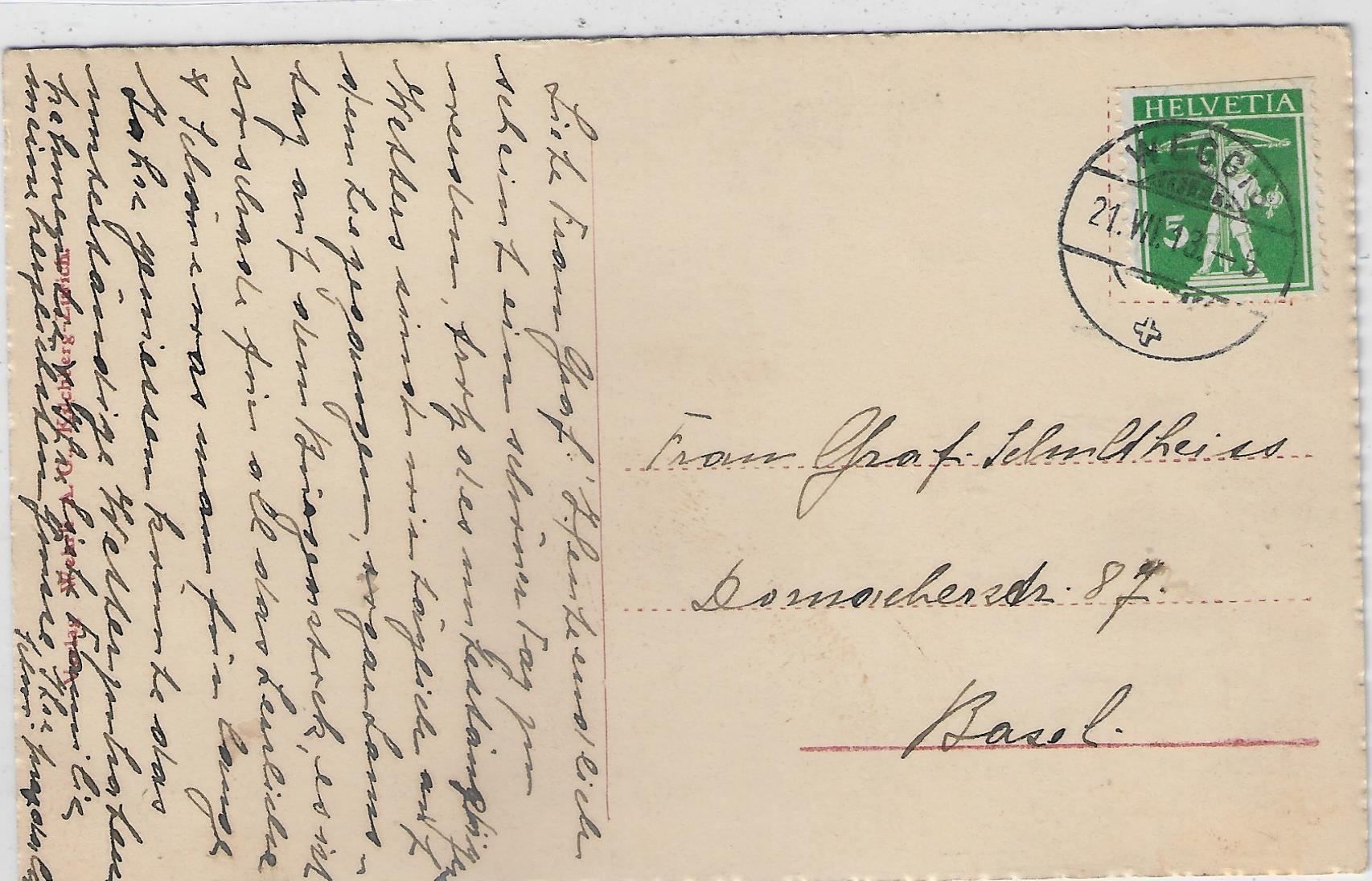 Cartoline postali: Weggis und der Pilatus – Usato da Ettingen venduto da Kartenplanet 1