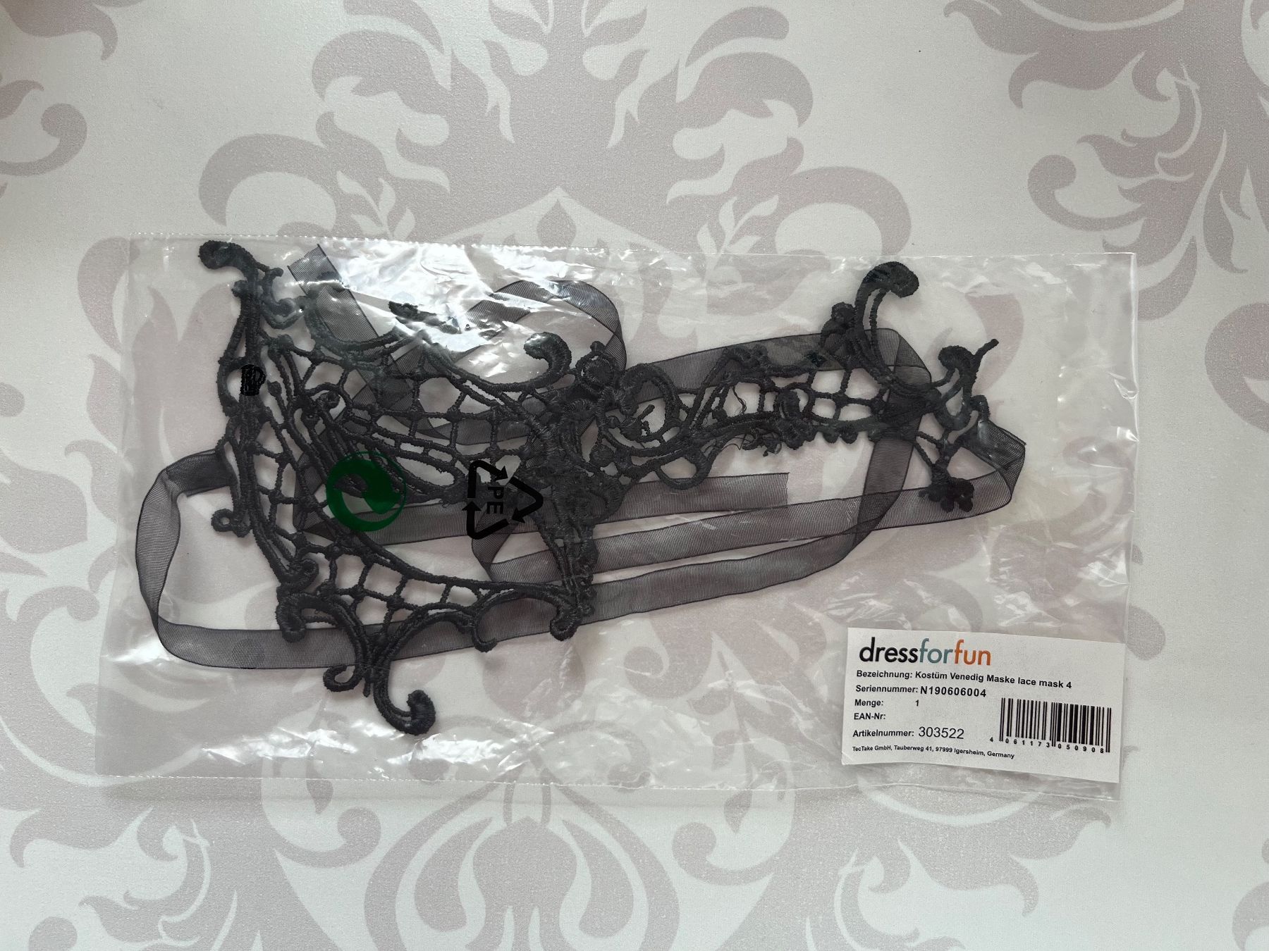 Maschere: Venezianische Maske – Nuovo e nell'imballaggio originale da Basel venduto da ros_xyp8 1