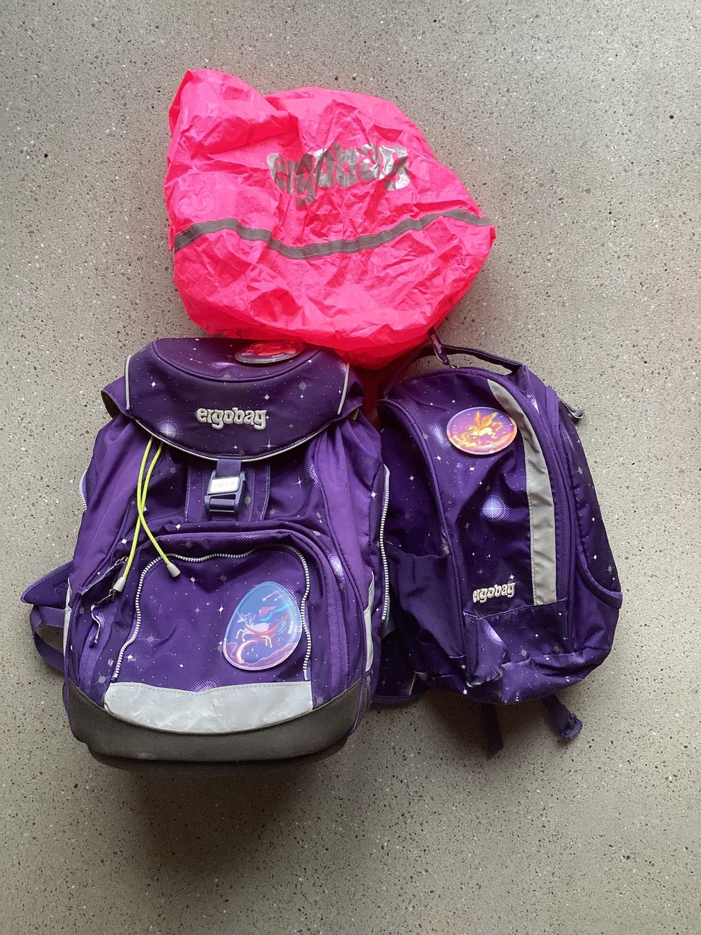 Ergobag Rucksäcke: Ergobag Galaxy Glow Bärgasus – Gebraucht aus Untersiggenthal von Brabanzerl