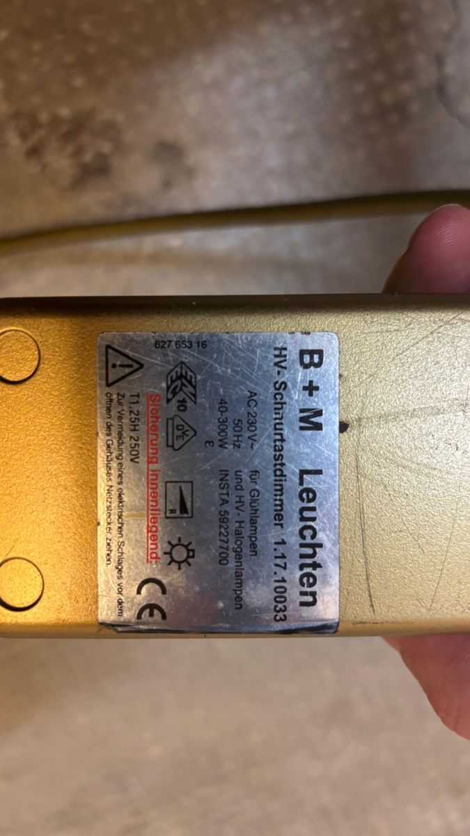 Lampade: B + M Leuchten – Usato da Zunzgen venduto da ver_27c7 2
