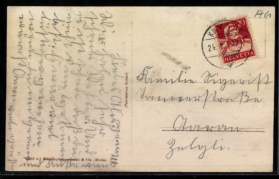 Cartoline postali: AK Klingnau, Ob. Marktplatz und Kirche – Usato da Berlin venduto da bartko-reher 1
