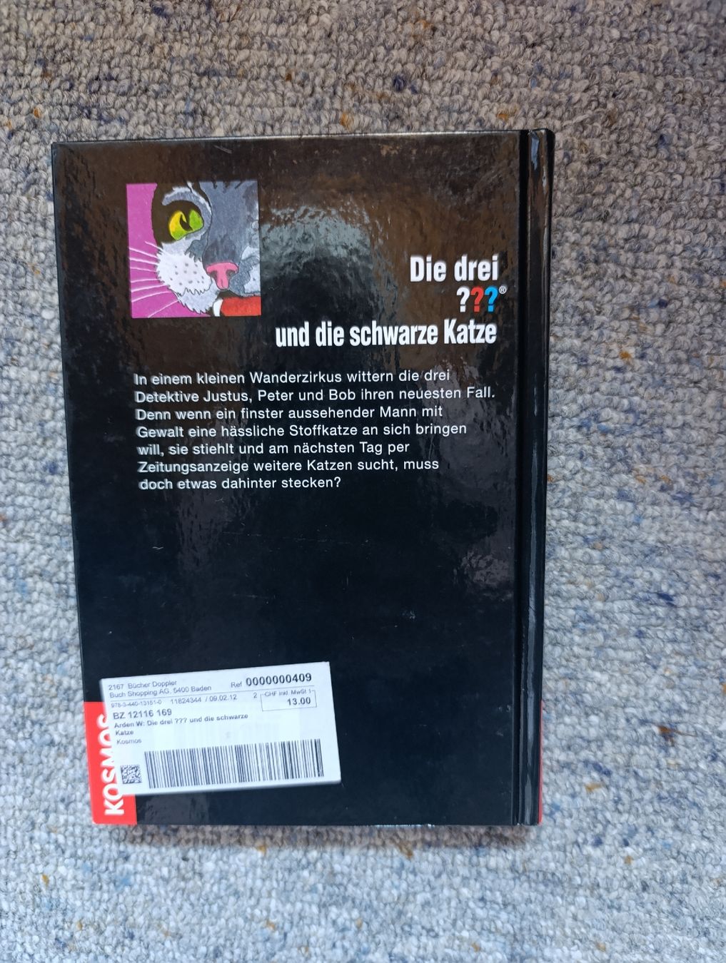 Libri: die drei Fragezeichen und die schwarze Katze  – Nuovo (secondo la descrizione) da Fischenthal venduto da Widder71 1