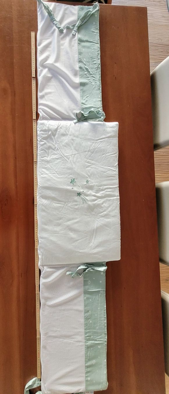 Bettwäsche: Kinderbett Nestchen Sterne mintgrün – Neu (gemäss Beschreibung) aus Gossau SG von nad_w6ff