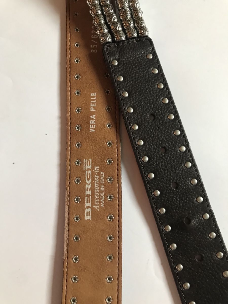 Gürtel: Bergé ceinture en cuir – Neu (gemäss Beschreibung) aus Grimisuat von eliseba88 2