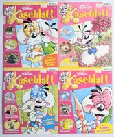4er Set Diddls Käseblatt- Diddl - aus den Jahren 2009&2008