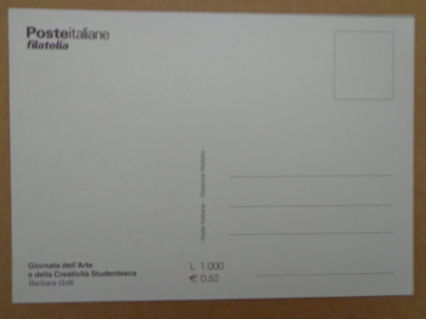 Alle Briefmarken: Maximumkarte MK 2001 ITALIEN – Neu (gemäss Beschreibung) aus Le Locle von aou_rf8w 1