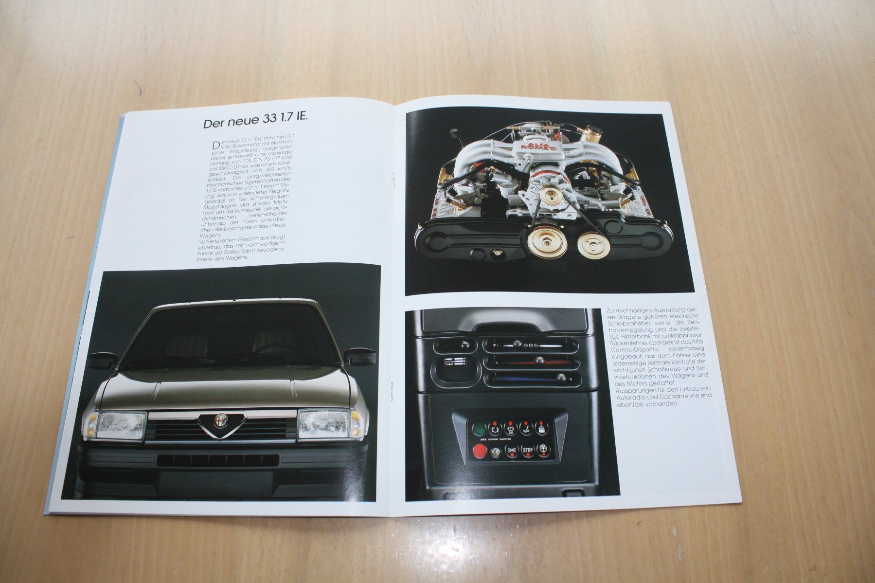 Alfa Romeo Dokumente: Alfa 33 CH-Prospekt 8/1991 – Gebraucht aus Wikon von erwin400 3