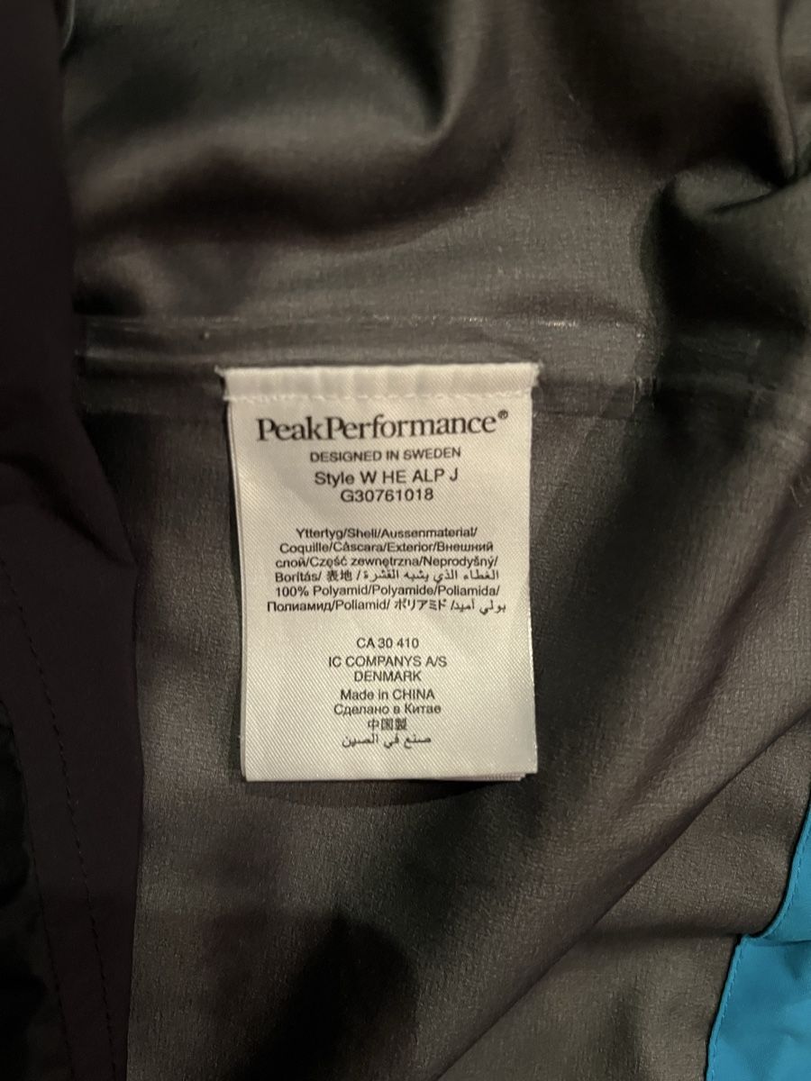 Peak Performance Giacche: Superschöne Peak Performance Jacke  GTX L – Usato da Rüdlingen venduto da Lichee 7