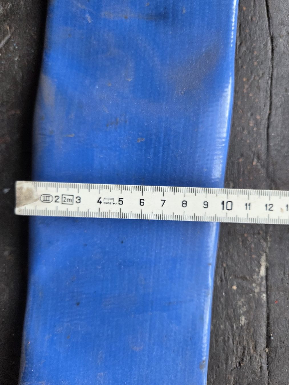 Macchine per la distribuzione dei liquami: Flachschlauch Güllenschlauch 8m1 – Usato da Horboden venduto da minnutti 2