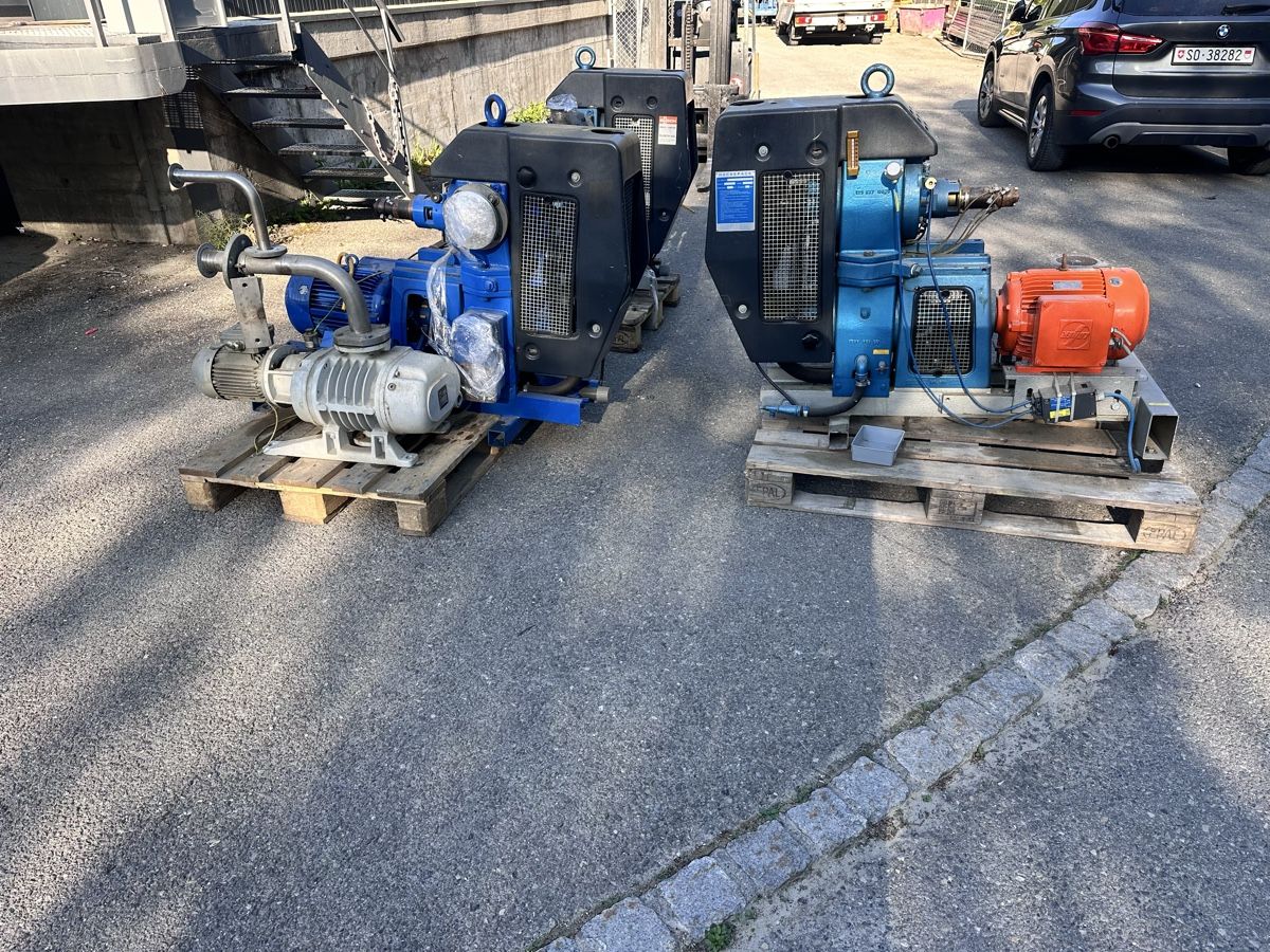Busch Accessori da laboratorio: Gebrauchte Busch Drehschieber-Vakuumpumpe Huckepack – Usato da lyssach venduto da brax2019 3