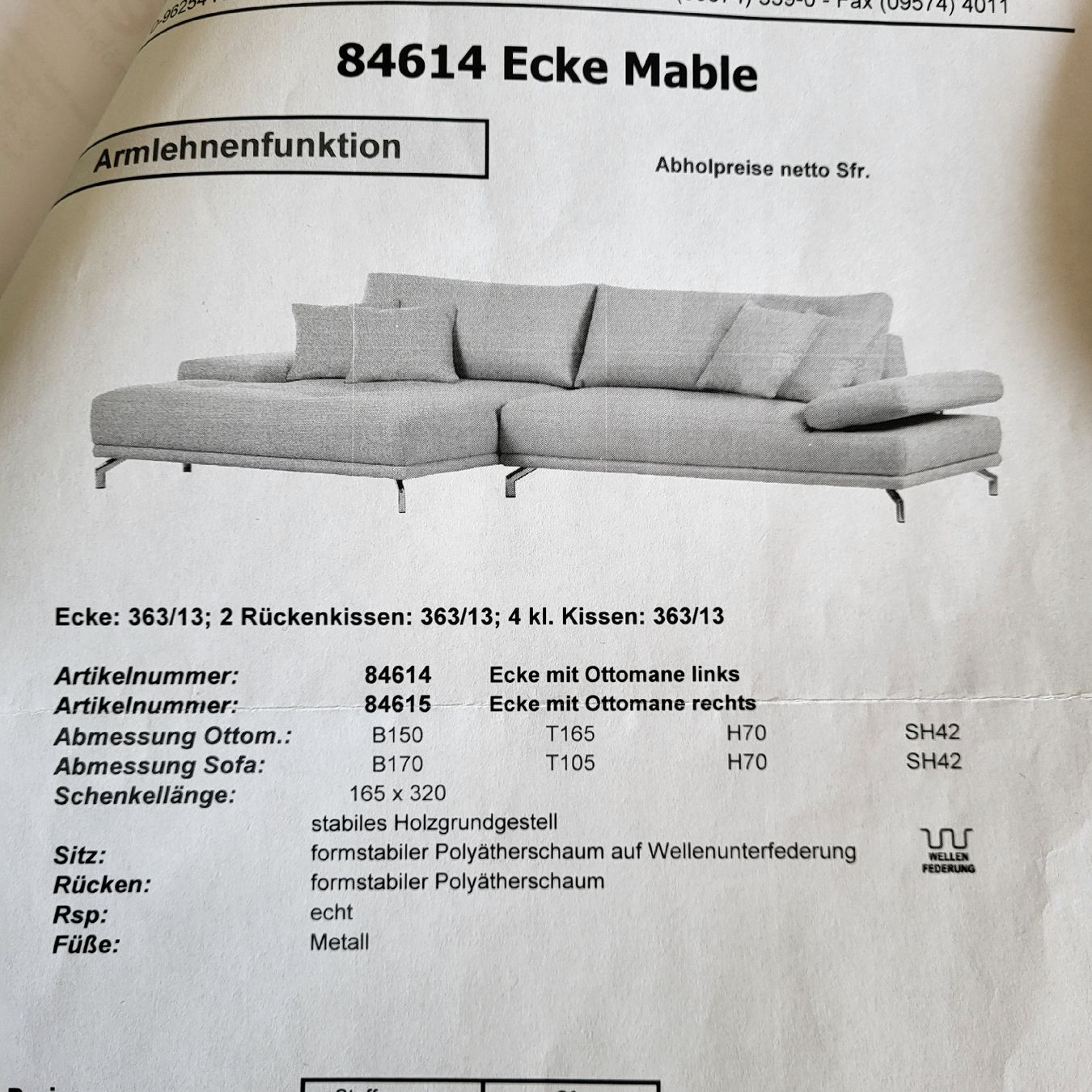 Sofas: Polstergruppe – Gebraucht aus Grossaffoltern von cla_6ffy 2