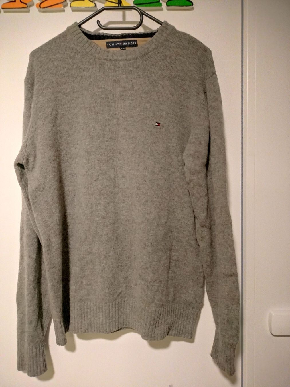 Tommy Hilfiger Pullover & Sweatshirts: Tommy Hilfiger pullover Lambswool Lammwolle Wolle gr L – Gebraucht aus Gordevio von LadyTicino