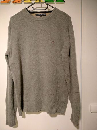 Tommy Hilfiger pullover Lambswool Lammwolle Wolle gr L