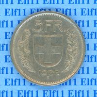 CHF___5.00 1968 -vz 5 Franken