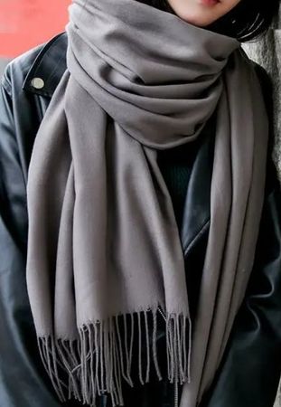 Écharpe en laine et viscose, Châle pour toutes saisons