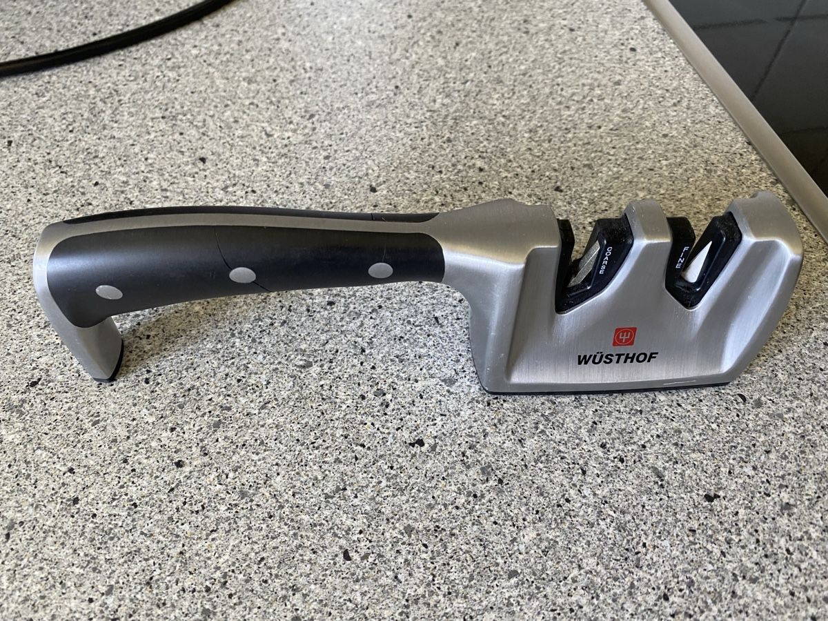 Coltelli da cucina: Messerblock mit 5 Messern und Messerschärfer – Usato da Zürich venduto da kub_598t 6