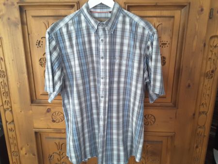 Herrenhemd kurzarm Gr.XL
