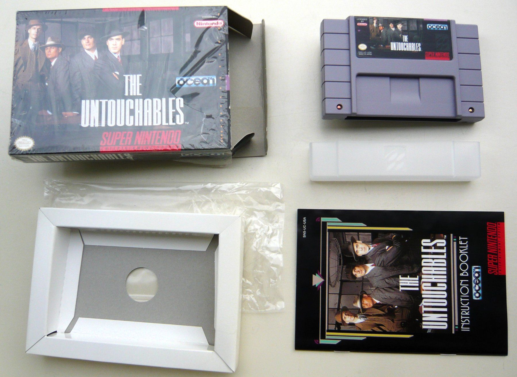 Nintendo Giochi: SNES:  The Untouchables, CIB, Excellent état – Usato da Onex venduto da Jaguar1986 1