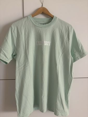 T-shirt Carhartt vert menthe taille M état neuf 