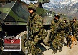 Maximumkarte Militärversicherung