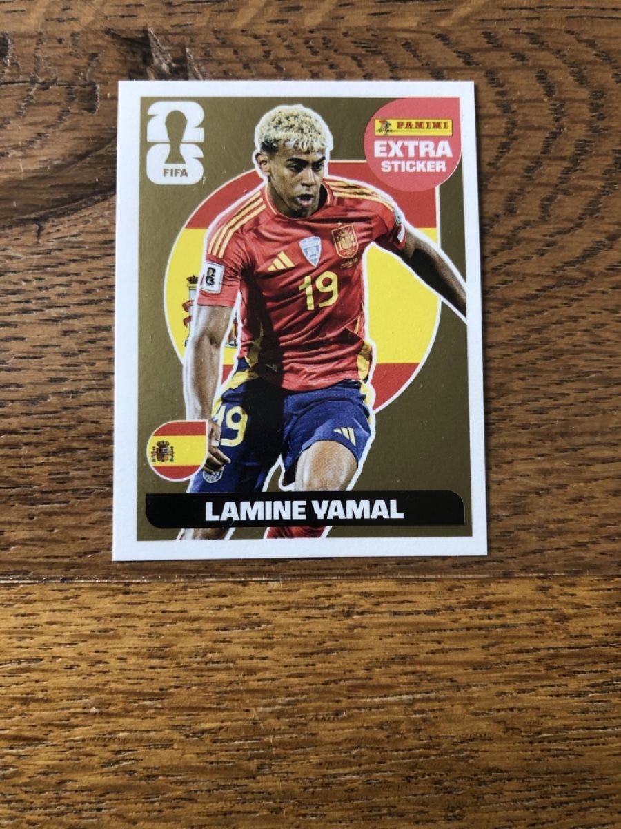 Panini Sammelbilder & Trading cards: Panini Extra Sticker - Lamine Yamal Gold – Neu (gemäss Beschreibung) aus Embrach von rocky84