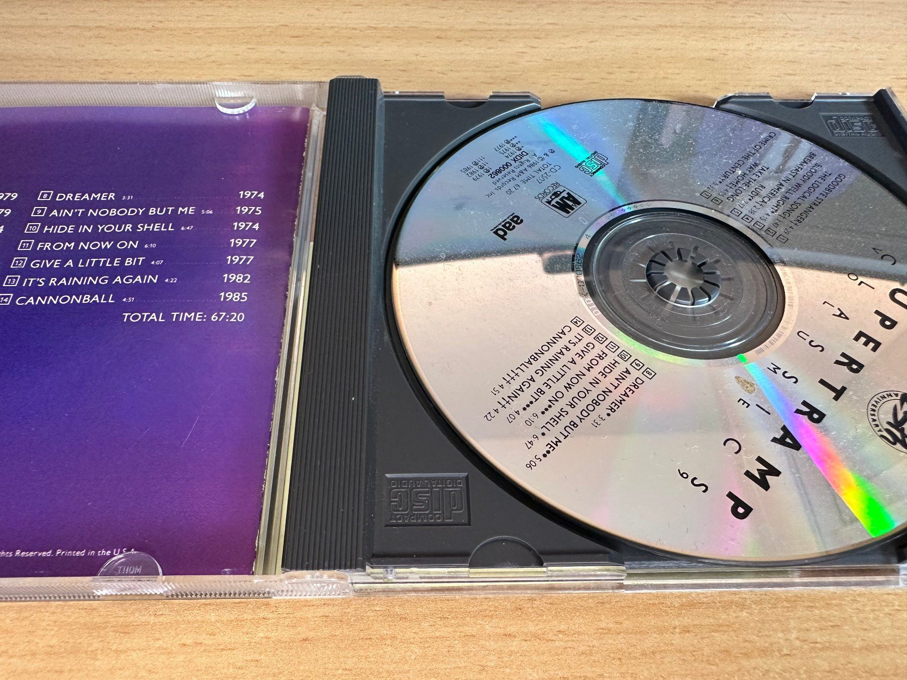 CD: Supertramp – Classics Volume 9 – Usato da Rikon im Tösstal venduto da Alpenmutz 2