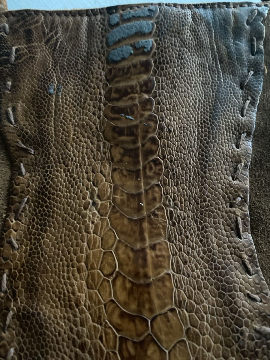 Taschen für Damen: Krokodil Kleine Leder Tasche – Gebraucht aus Rorschach von lvi_p29s 1