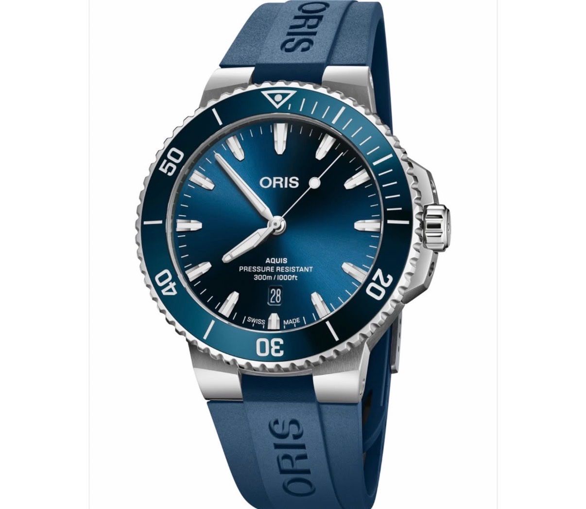 Oris Orologi: ORIS Aquis Date 41.5mm Blue Dial – Usato da Lugano venduto da bad_2t9b 1
