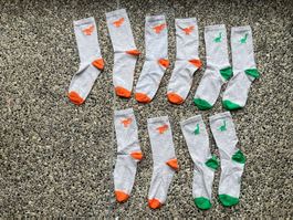 neue Socken, Dino, Gr. 31-34 von La Redoute