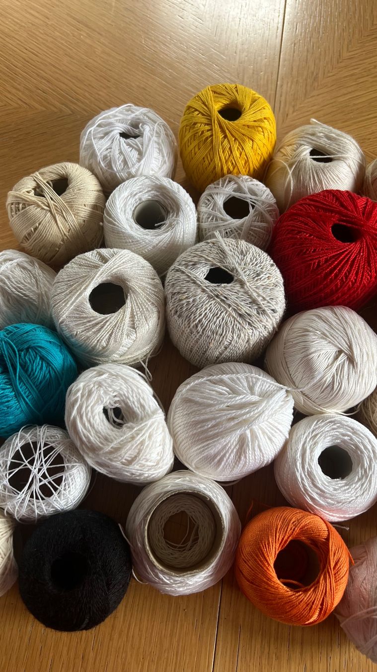 Laine: Garnreste-Konvolut, Viele Farben – D'occasion à Schübelbach par Dolly990_2 2