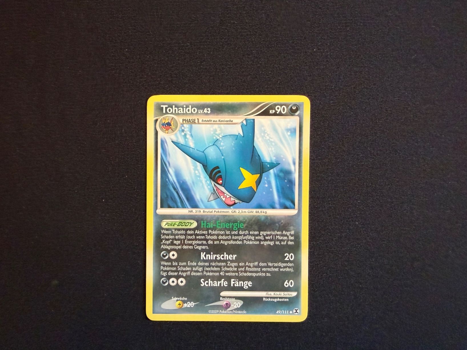 Pokémon Sammelbilder & Trading cards: Tohaido / 49/111 – Gebraucht aus Zürich von mountainwizard00