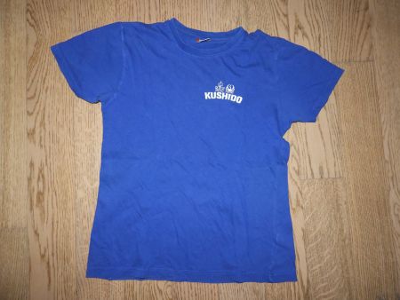 Kushido T-Shirt blau Grösse 150/160