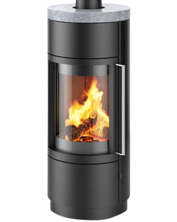 Poêle à bois acier avec plateau pierre ollaire (D'occasion) à — free download