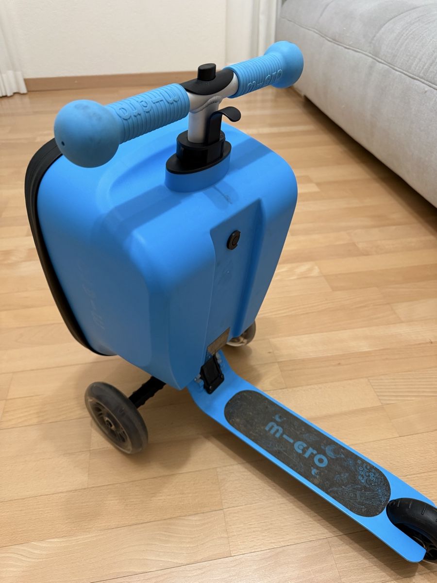 Micro Valigie: Micro Luggage Patch & Play Kinder Scooter, blau. TOP – Usato da Bergdietikon venduto da R.Pueffke 1