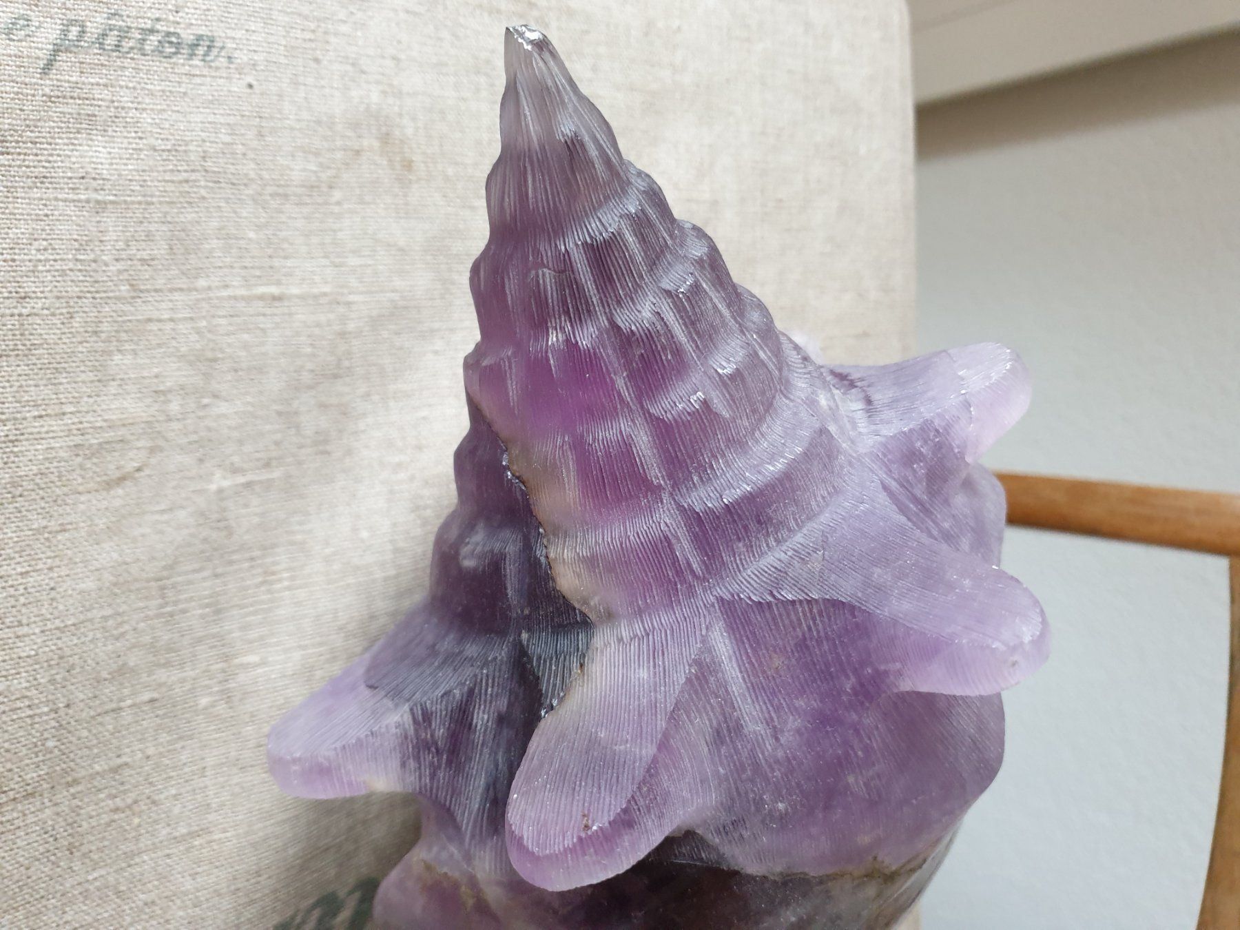 Minerali & Pietre curative: Amethyst XXL Muschel – Usato da Bottmingen venduto da sandy_2 5