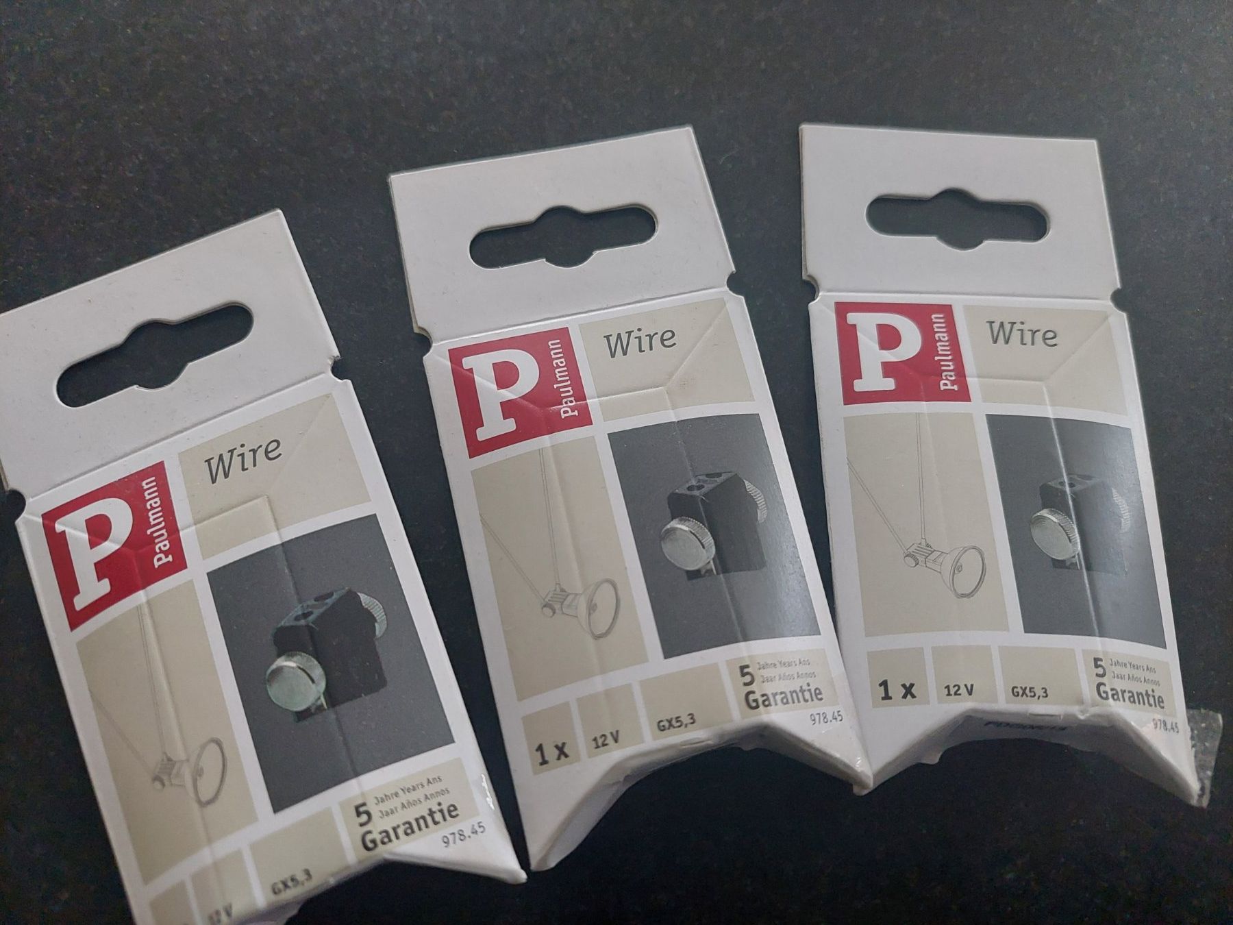 Paulmann Lustres & lampes de plafonds: 3 stück Paulmann Wire System Lampenhalter – Neuf avec emballage d'origine à Wiesendangen par troawus