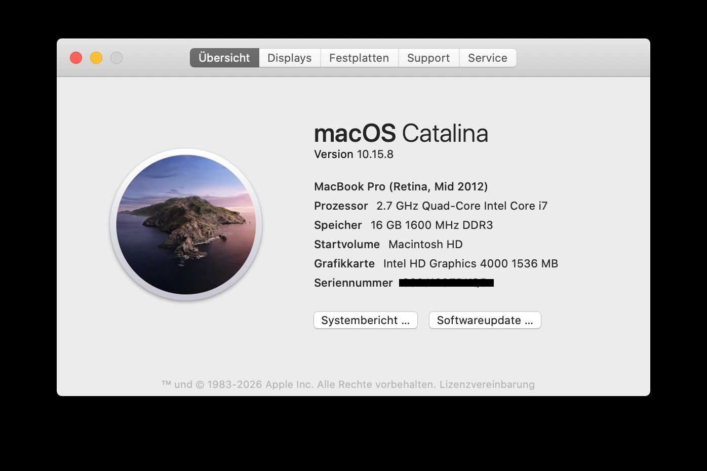 Apple Notebook: MacBook Pro 750GB SSD 16GB RAM – Usato da Kloten venduto da ric_lg52 7