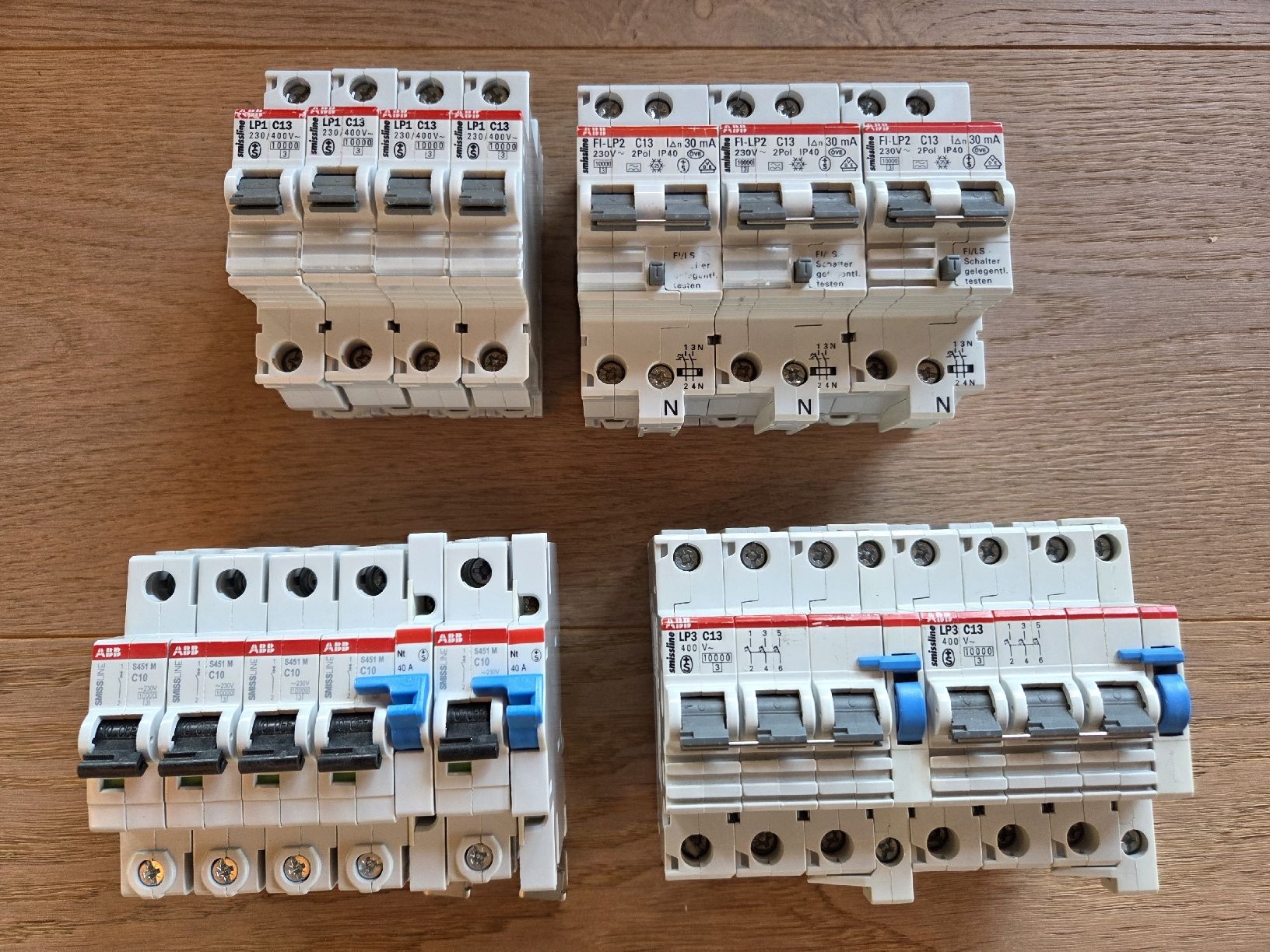 ABB Interruttori: FI/LS, diverse LS – Usato da Kirchdorf AG venduto da HB9ZHV