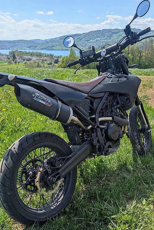 Fantic Strasse: Fantic XMF 125ccm black – Gebraucht aus Sarmenstorf von taosun2 2