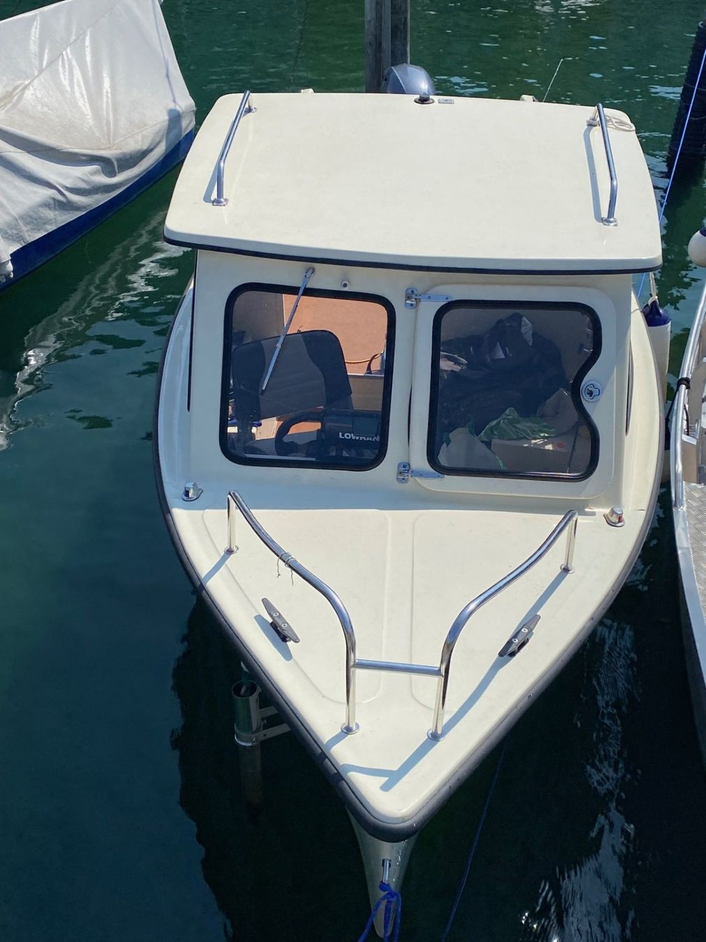 Barche: Fischerboot HOWA  1.Inv.2019 mit Yamaha 60PS Jg. 2022 – Usato da Balzers venduto da mandro