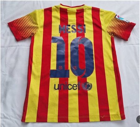 Barcelona Away MESSI 10 Supporter Trikot 2013/14 Gr. M