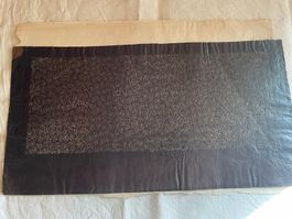 antike Oelpapier-Schablone aus Japan