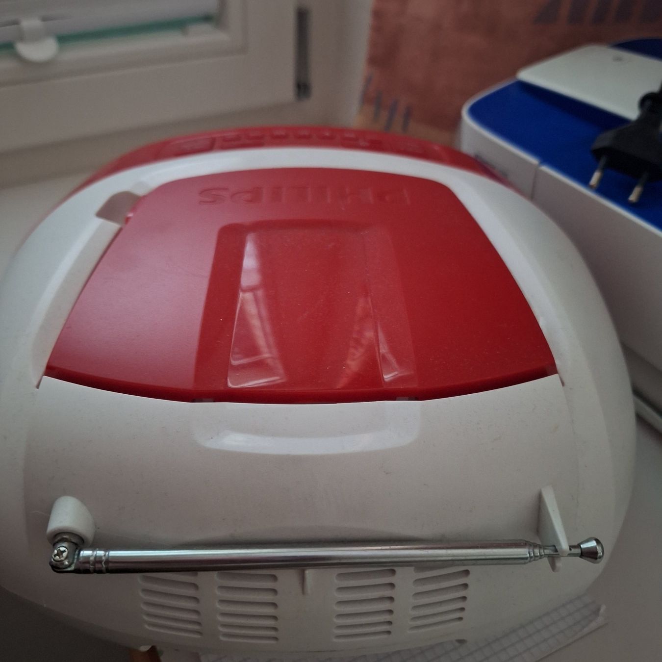 Philips Lettore multimediale portatile: CD Player Philips AZ2218/R2 rot gebraucht – Usato da Hettenschwil venduto da Schneuggi2 1