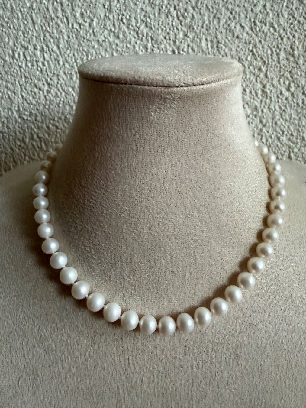 Catenine: Echte Perlen Kette mit Gold Verschluss 585, 14K – Usato da Spiegel b. Bern venduto da Rogger72 1
