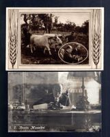 Italien postkart 2 stück selten UNC