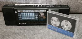 💥SONY"WA-8800"💥rare mini boombox/walkman/radio mondiale!