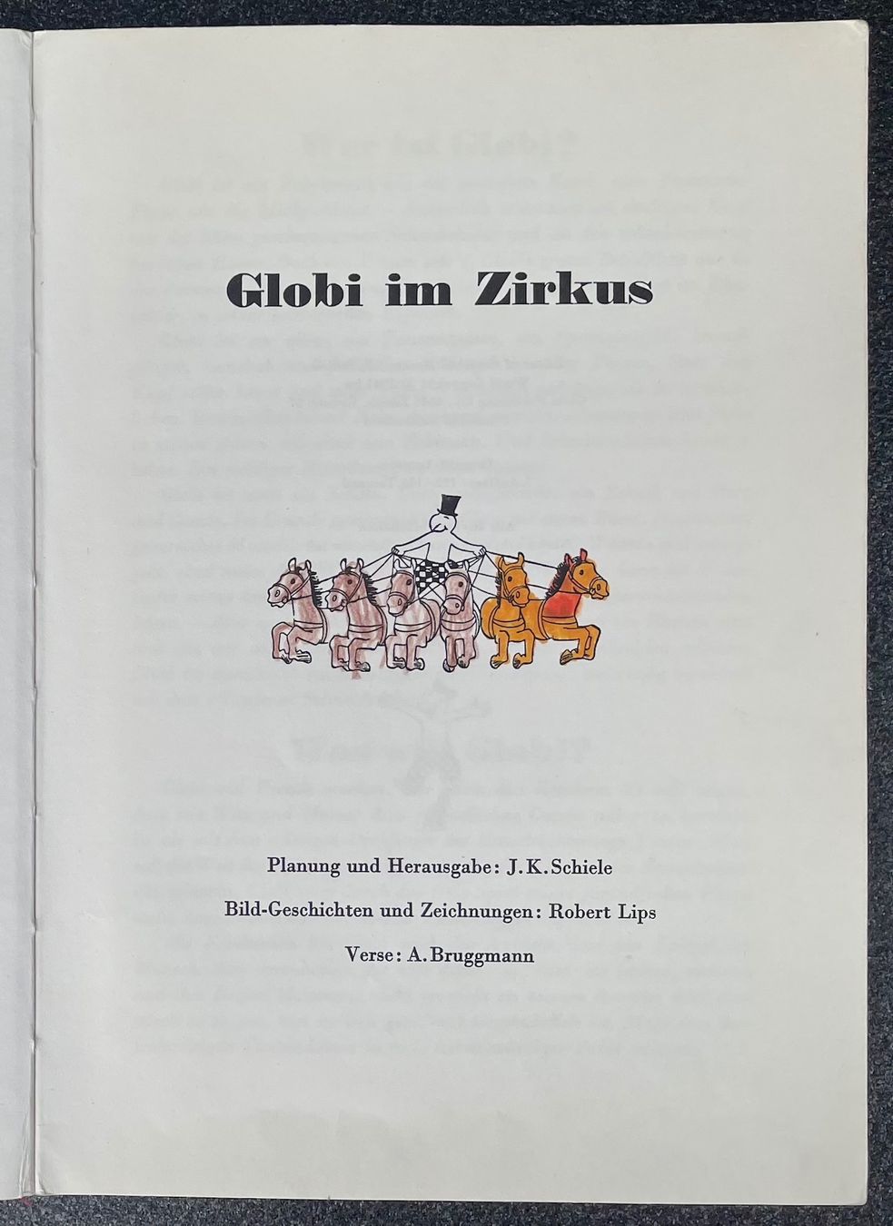 Fumetti: Globi im Zirkus – Usato da Burgdorf venduto da Bsb7 1